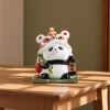 Panda Piggy Bank 2025 Office Desk small Decorative item, cute, soothing, mood-stabilizing handicraft gift decoration details Picture